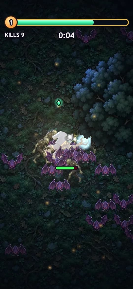 Night Swarm: Hold the lantern light against hundreds of bats and ghouls, then a boss.